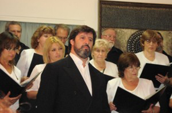 Leonardo Pastore y el Coral Vox Spei